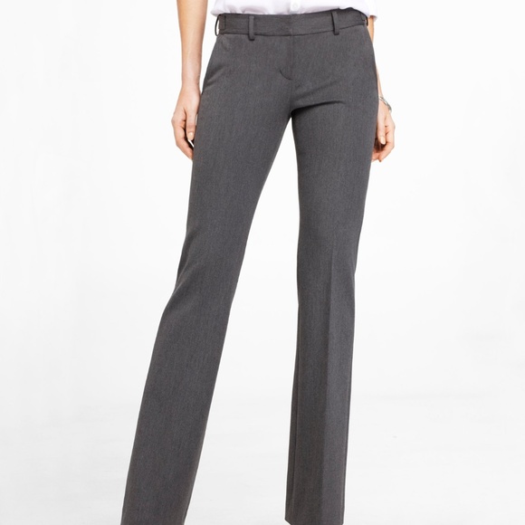 Express Pants - BOGO Free! Express Gray Stretch Slim Flare Pant